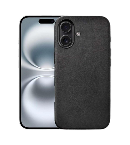 Slim Vegan Leather Case with MagSafe Compatible for iPhone 12, 15, 15 Pro, 15 Pro Max, 16, 16 Pro, 16 Pro Max