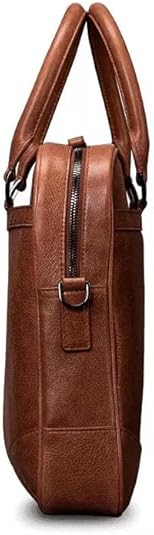 SENA Commuter Leather Bag - Holds Multiple Devices, Laptop, Tablet, Mobile, Phone, iPad