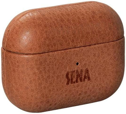 Sena AirPods Pro (2nd Gen) Case, Leather AirPods Pro Case Cover, Front LED Visible, Wireless Charging