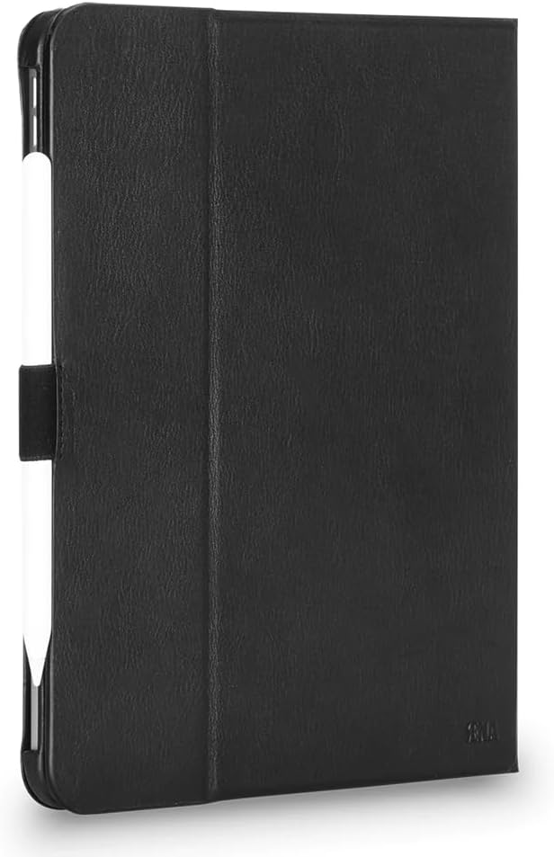 Vettra Leather Case for iPad Pro 11 inch 4th/3rd/2nd/1st Generation (2022/2021/2020/2018) with Pencil Holder, Black
