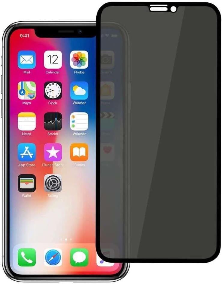 2 Pack, Privacy Screen Protector + 2 Pack Camera Lens Protector for iPhone 12 Pro Max, 14 Pro Max, 15, 16 Pro Max