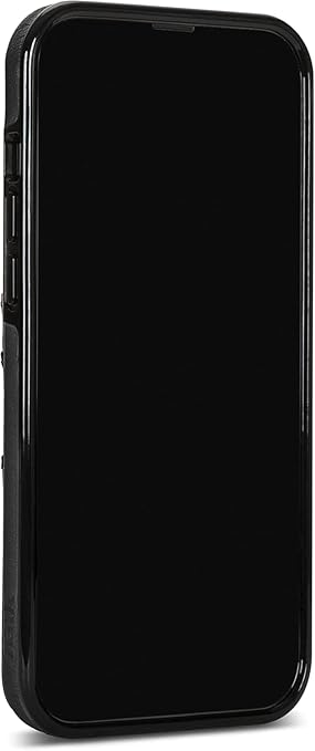 SENA Lugano Wallet Leather Case for iPhone 13 Pro Max (Black)