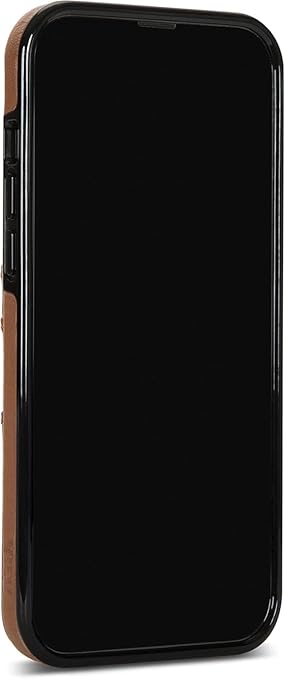 SENA Lugano Wallet Leather Case for iPhone 13 Pro Max (Toffee) Brown