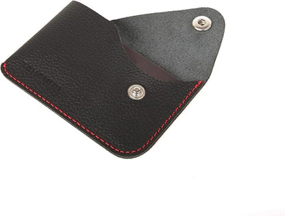 Genuine Leather Card Holder Wallet | Slim Minimalist Wallet for Men & Women | Hand-Stitched Small Credit Card Case