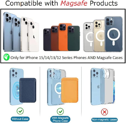 Best Mom Mother's Day Magnetic Card Holder Leather Wallet for iPhone 15/14/13/12 Series