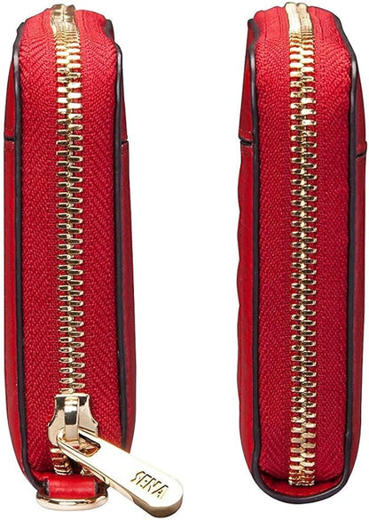 Zip Around Multi-Compartment Purse Phone Quilted Wallet case Compatible with iPhone 16 series