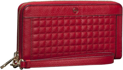 Zip Around Multi-Compartment Purse Phone Quilted Wallet case Compatible with iPhone 17 series