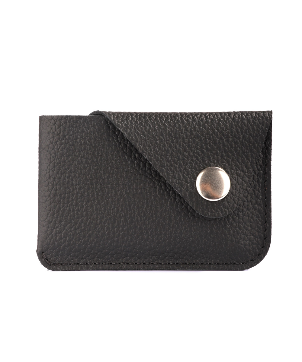 Genuine Leather Card Holder Wallet | Slim Minimalist Wallet for Men & Women | Hand-Stitched Small Credit Card Case