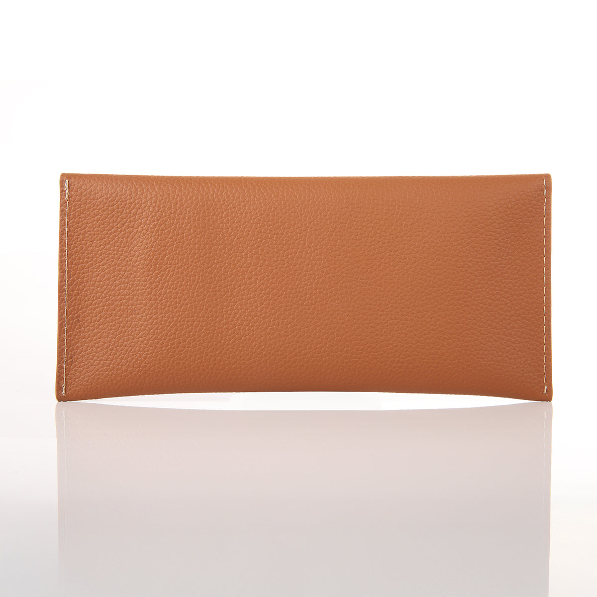 Genuine Leather Envelope Wallet with Magnetic Closure - Premium Phone Pouch for iPhone & Most Smartphones (Up to 6.9")