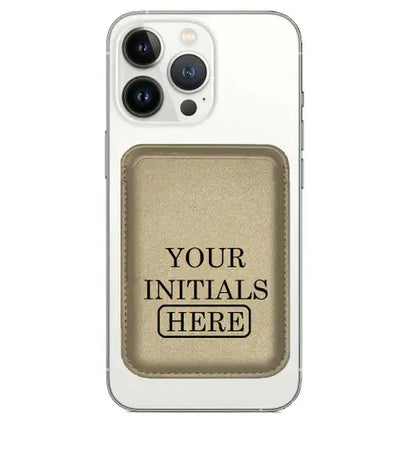 Personalized Custom Strong Magnetic Wallet Leather Magnet Holder Hold 1 to 7 Cards for iPhone 15 14 13 12 Pro/Pro Max/Plus