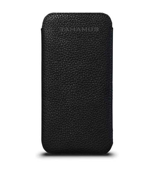 UltraSlim Leather Sleeve Case for iPhone 18 Pro and Pro Max - Black