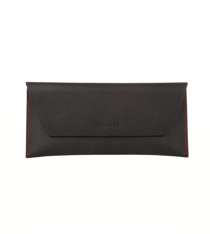 Genuine Leather Envelope Wallet with Magnetic Closure - Premium Phone Pouch for iPhone & Most Smartphones (Up to 6.9")