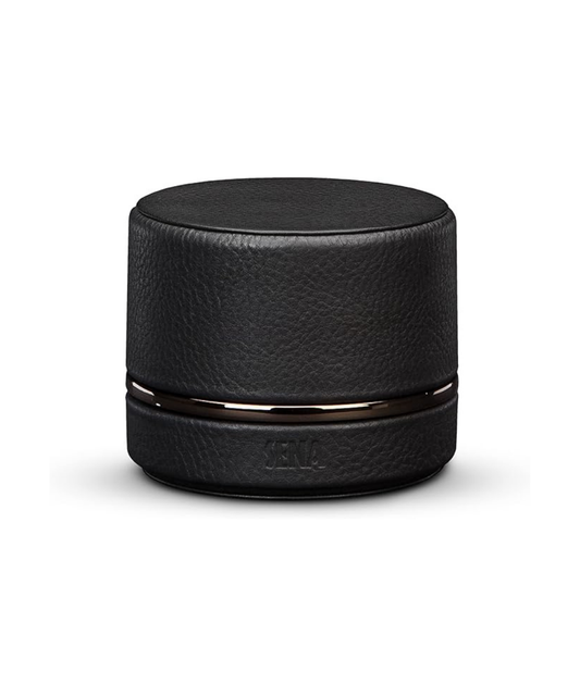 Sena Leather Travel Watch Case for Apple Watch Series 1,2,3,4,5,6,7,8,9 and SE, Converts from Travel Case to Charging Stand, not fit Watch Ultra/Ultra 2,