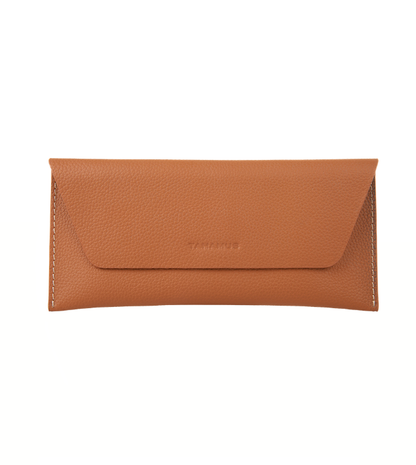 Genuine Leather Envelope Wallet with Magnetic Closure - Premium Phone Pouch for iPhone & Most Smartphones (Up to 6.9")
