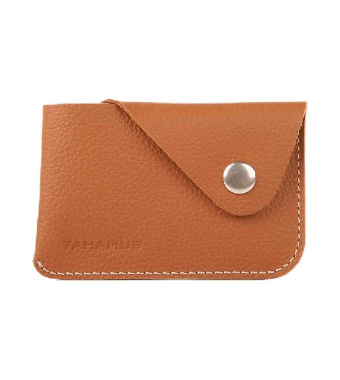 Genuine Leather Card Holder Wallet | Slim Minimalist Wallet for Men & Women | Hand-Stitched Small Credit Card Case