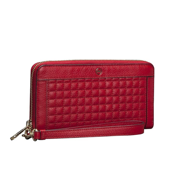 Zip Around Multi-Compartment Purse Phone Quilted Wallet case Compatible with iPhone 17 series